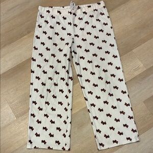 Cozy Kids Pajama Pants with Bow Print